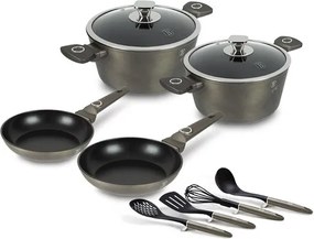 BerlingerHaus 10 részes edénykészlet Crystal Collection (BH/7166)