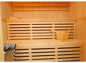 Sauna DeLuxe HR4045 Finnország, barna
