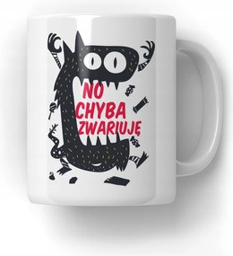 Bögre Azt hiszem Megőrülök Ajándék Barátnőmnek