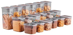 Élelmiszertartó doboz szett 18 db-os Fresco – Hermia