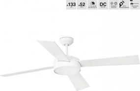 Ventilátoros Lámpa Fehér HYDRA FARO 33726
