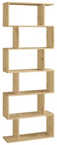 Könyvespolc TAYLOR ARTISAN 6 polc, 70x190 cm