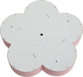 Gyerekszoba mennyezeti lámpa rózsaszín és fehér - Lucille