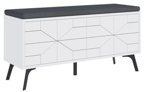 Cipőtároló Dune Bench - Fehér