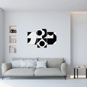 Kép - Geometriai absztrakció N⁰1 (90x60 cm)