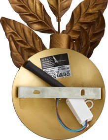 Vintage fali lámpa antik arany - Linden