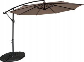 Houseland Zynex kerti napernyő, 300 cm, világosbarna