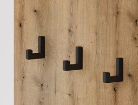 NORDIC Előszobafal Tölgy/Grafit Színben