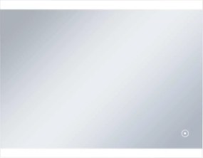 vidaXL LED-es fürdőszobai falitükör érintésérzékelővel 80 x 60 cm