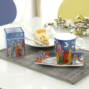 J.Rizzi csészealj My New York City Nihght- Goebel