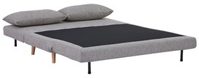 Szürke kinyitható kanapé 140 cm Marlow – House Nordic
