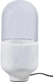 Asztali lámpa ASEL 1xE27/25W/230V márvány fehér