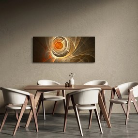 Absztrakciós kép (120x50 cm)
