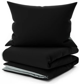 MONOCHROMATIC szürke pamut ágyneműhuzat Ágyneműhuzat mérete: 70 x 90 cm | 140 x 200 cm