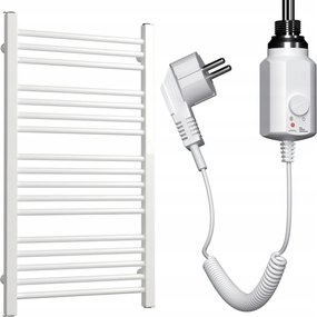 Elektromos Létrás Fűtőtest 1120/550 Fehér Fényes 300W Fehér Fűtőpatron