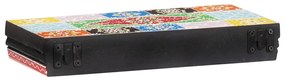 Fali Polcok 2 db 40x20x6 cm Tömbfa Mangó