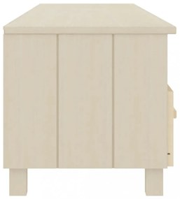 HAMAR mézbarna tömör fenyőfa TV-szekrény 158 x 40 x 40 cm