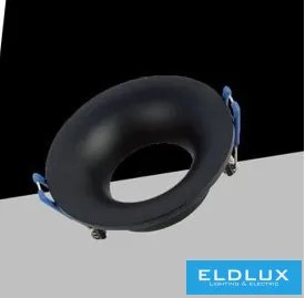 UNIVERSO Süllyesztett spot lámpa 1xGU10 IP20 Fekete D83x45mm kivágás:D75mm 5év