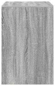 Szürke Íróasztal Szürke sonoma MDF 90 x 50 x 76 cm