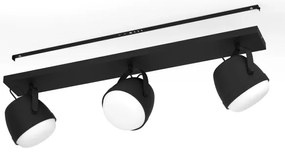 Eglo 390045 - Spotlámpa UPANEMA 3xE27/28W/230V fekete