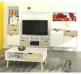 OSLO 75391 TV-állvány, fehér