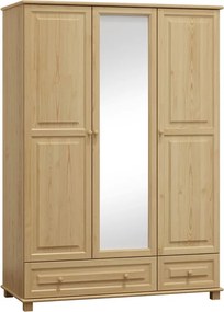 Magic 3 ajtós szekrény NR5 natúr 120'