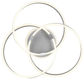 Globo 67163-56 - LED Dimmelhető mennyezeti lámpa HERWIG LED/56W/230V + távirányító