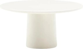 Beton kerek kerti dohányzóasztal ø 85 cm Albanella – Kave Home