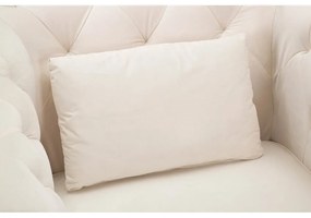 Krémszínű fotel Praga – Mauro Ferretti