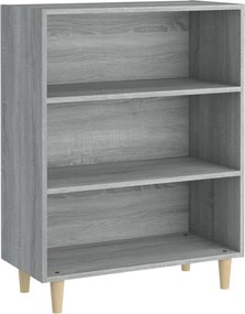 vidaXL szürke sonoma színű szerelt fa tálalószekrény 69,5x32,5x90 cm