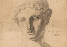 Fotótapéta Flizelin Fal a Hálószobába Női portré 208x146 Ragasztó