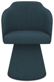 Petróleum színű kárpitozott étkezőfotel Kanoa – Makamii