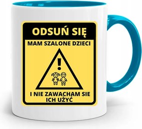 Kék Bögre Anyukáknak Ajándék Nyomtatott Fotóval