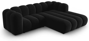 Antracitszürke sarokkanapé (jobb oldali) Lupine – Micadoni Home