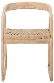 Natúr színű kaucsukfa étkezőszék Serrone – Bloomingville