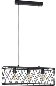 Eglo 43554 - Csillár zsinóron GILTSPUR 3xE27/40W/230V