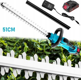 Elektromos Sövényvágó Ágvágó Metszőolló 800W 51cm