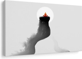 Kép - Meditáció a hegységen (90x60 cm)