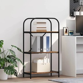 Könyvespolc Régi fa 60 x 30 x 109 cm Faanyag
