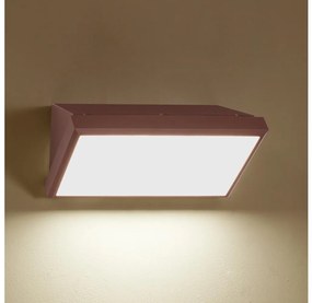 Brilagi - TRIANGLE kültéri LED fali lámpatest 20W/230V barna IP65