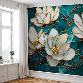 Fotótapéta - Magnólia ólomüveg (147x102 cm)