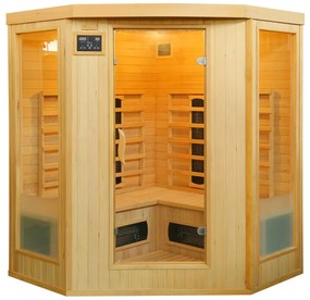 Sauna DeLuxe 4440 CB / CR, barna