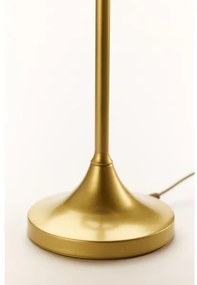 Jupiter 2112 - Asztali lámpa KASZMIR 1xE27/15W/230V fehér/arany/márvány dekor