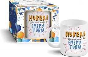 Nyugdíjas bögre ajándékba Hurrá nyugdíj