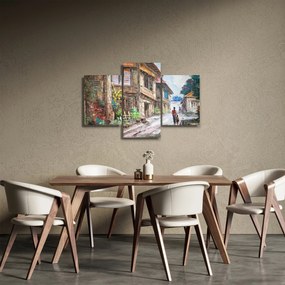 Fülöp-szigeteki falu képe, Ázsia (90x60 cm)