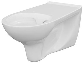 Cersanit Etiuda miska WC wisząca bez kołnierza dla niepełnosprawnych biała K670-002