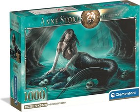 Anne Stokes Siren Lament 1000 db-os Compact puzzle Clementoni