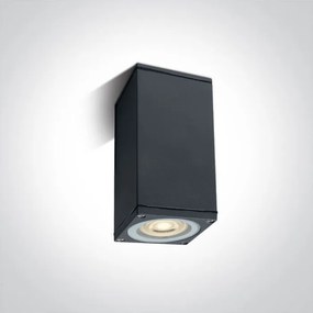 ONE LIGHT 67426D-AN OUTDOOR CUBES Modern Kültéri Fali Lámpa Antracit GU10 IP44