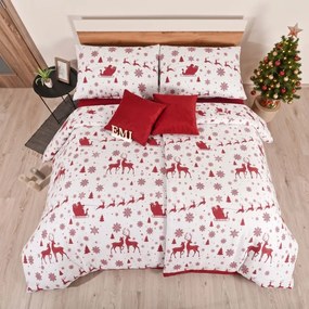 Flanel lepedők Mikulás EMI