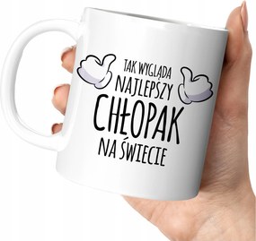 Bögre Így Néz Ki A Világ Legjobb Pasija Valentin-napi Ajándék Neki